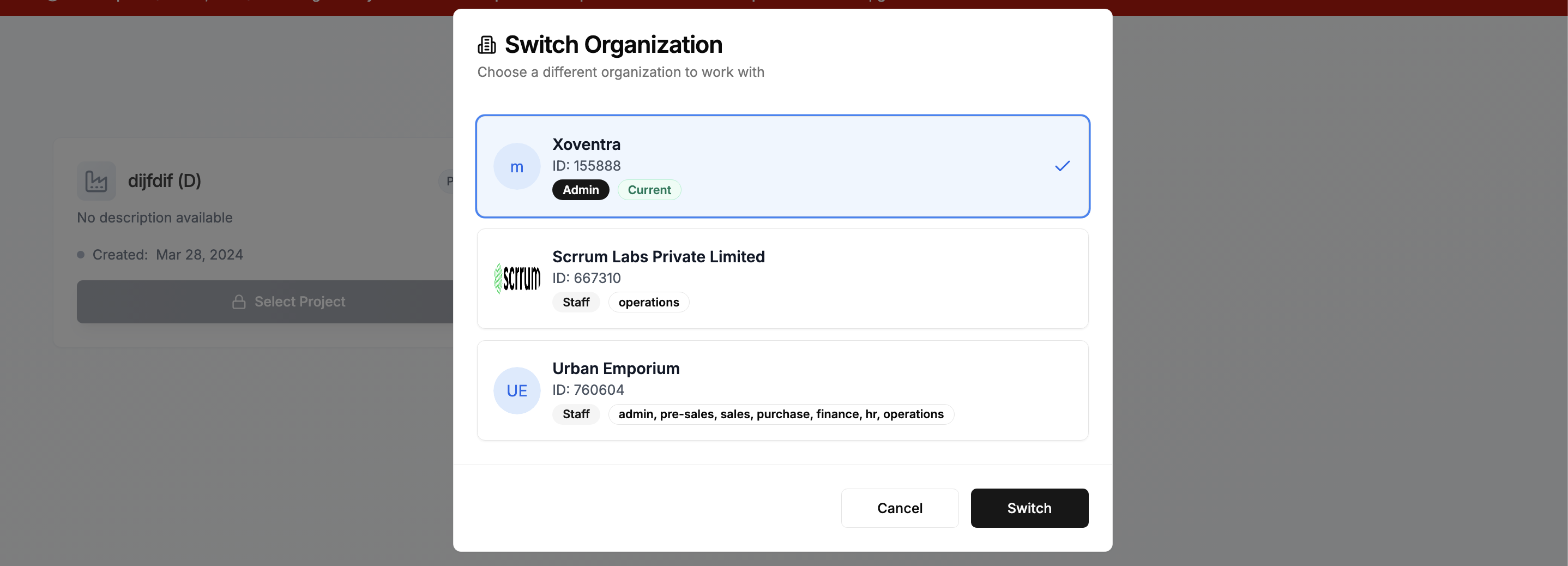 Organization Management