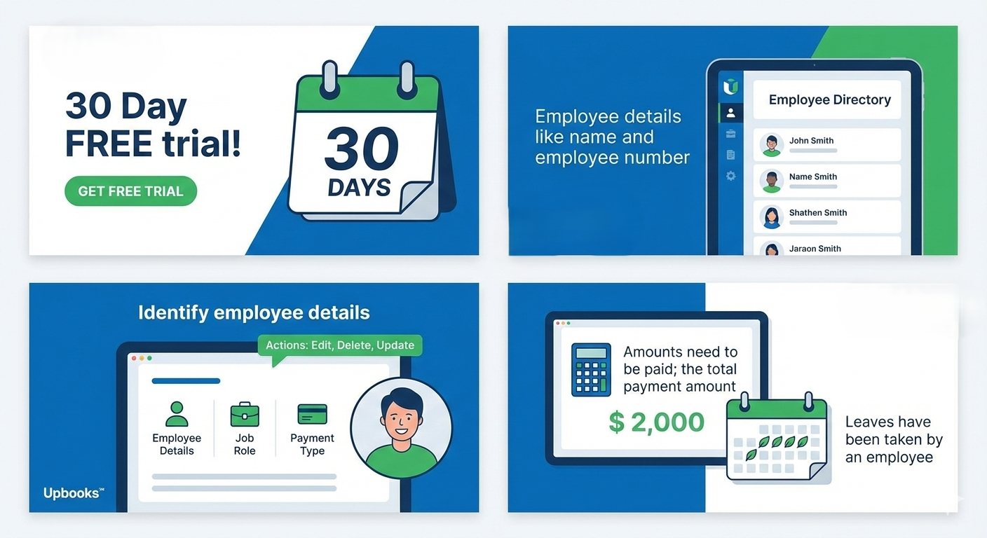 Payroll management illustration