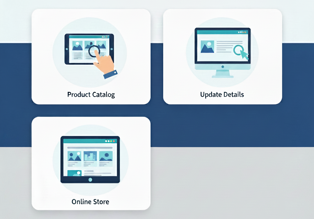 Product management screenshot