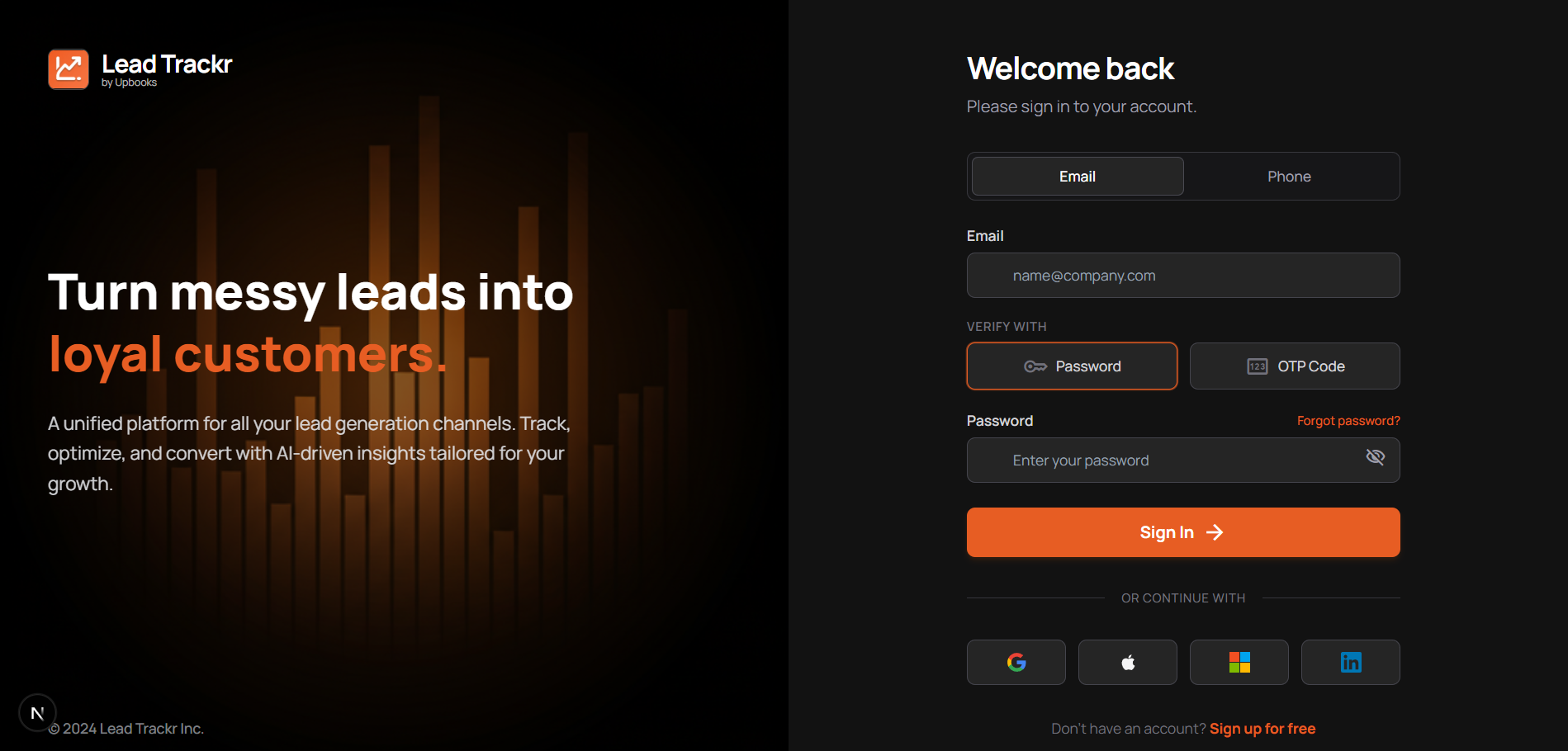 LeadTrackr product overview