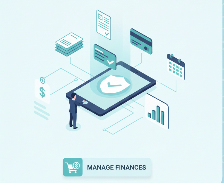 Online invoicing hero image