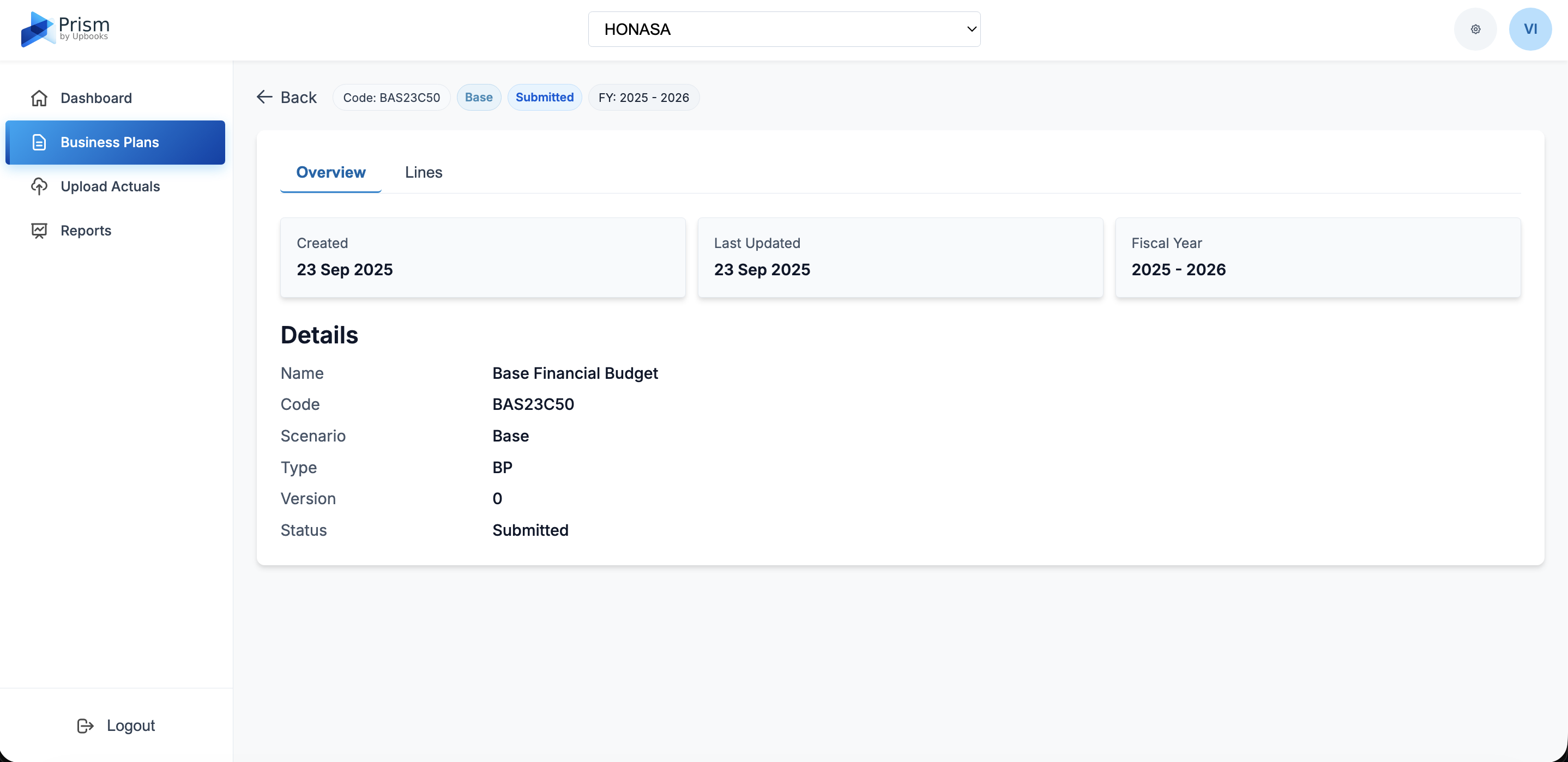 Business Plan Detail