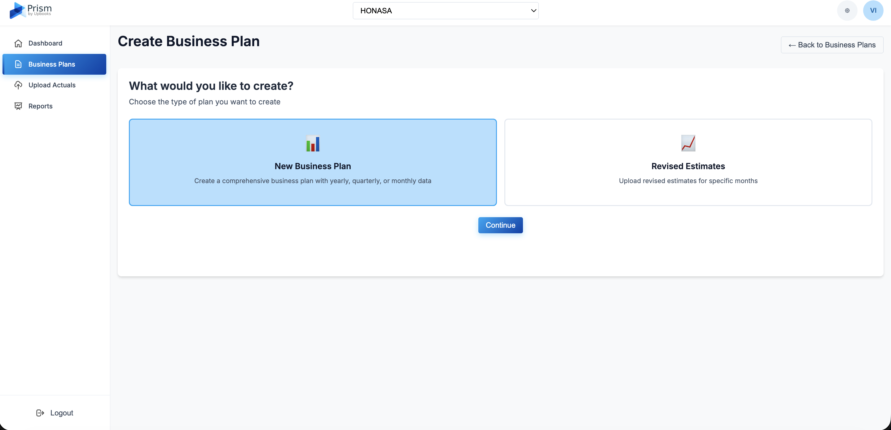 Create Business Plan