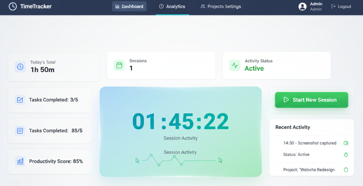 Upbooks Uplog - Activity Monitoring
